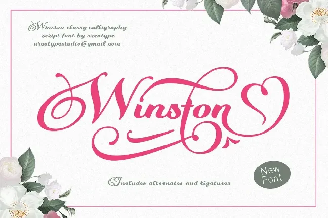 Winston font