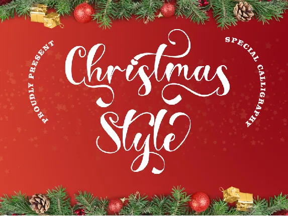 Christmas Style font