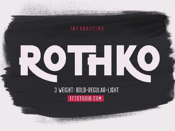 ROTHKO font