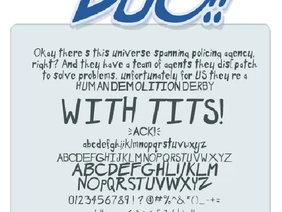 Dirty Duo font