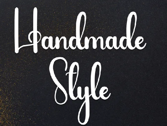 Handmade Style font