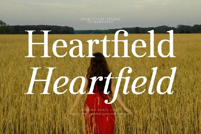 Heartfield font