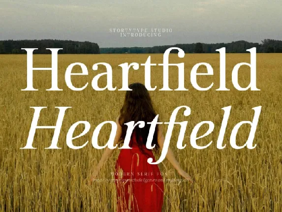 Heartfield font