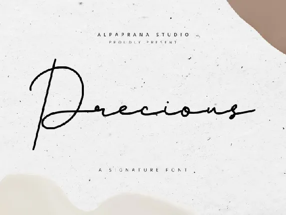 Precious Typeface font