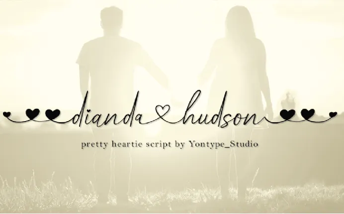 Dianda Hudson font