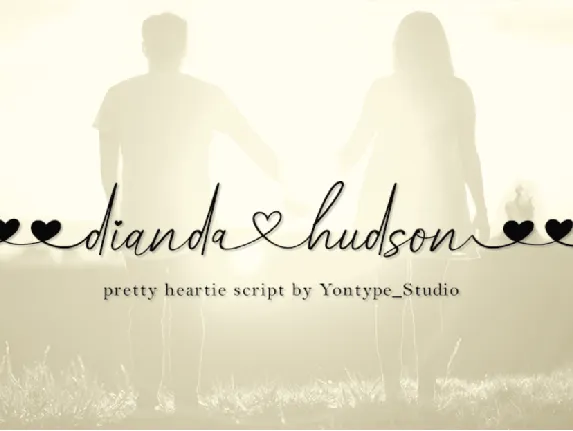 Dianda Hudson font