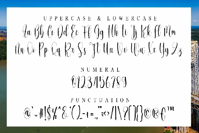 Washington font