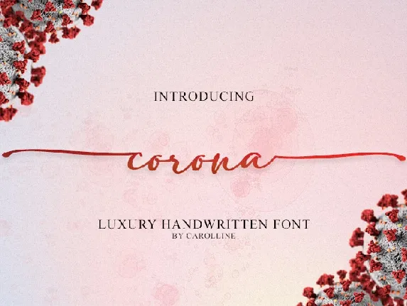 Corona Script font