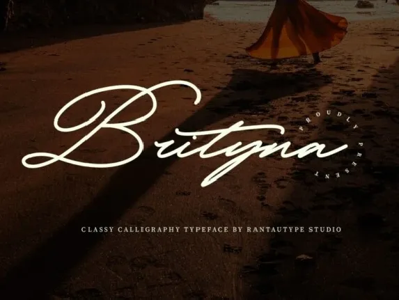 Brityna font