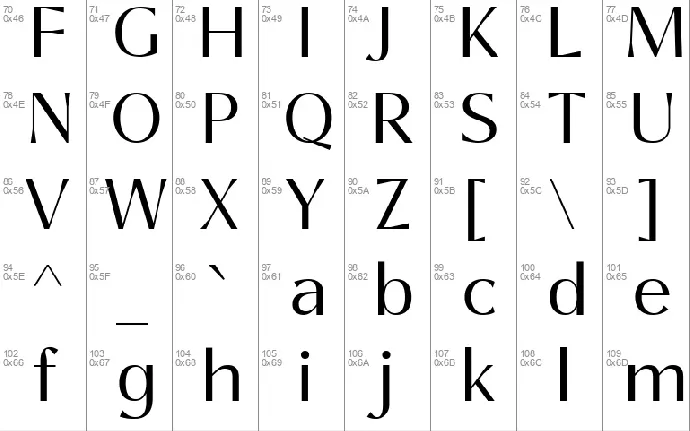 Gravenora font