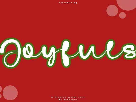 Joyfuls font