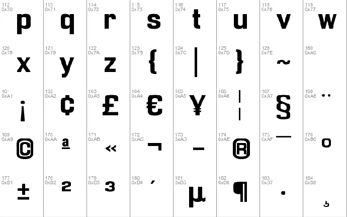 Enigmatic font