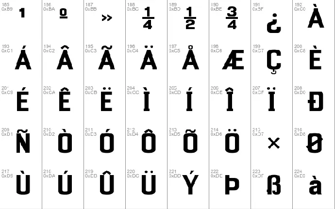 Enigmatic font