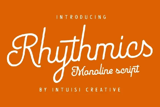 Rhythmics Family font