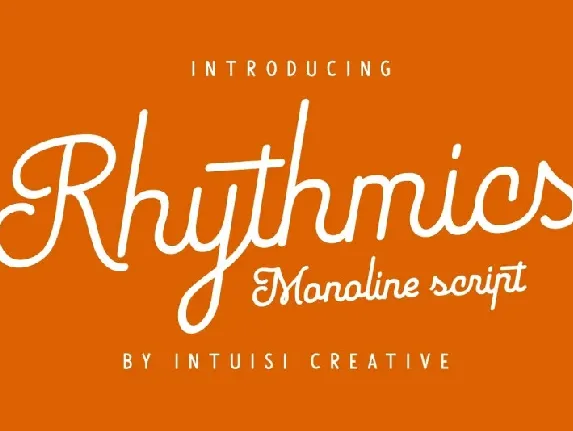 Rhythmics Family font