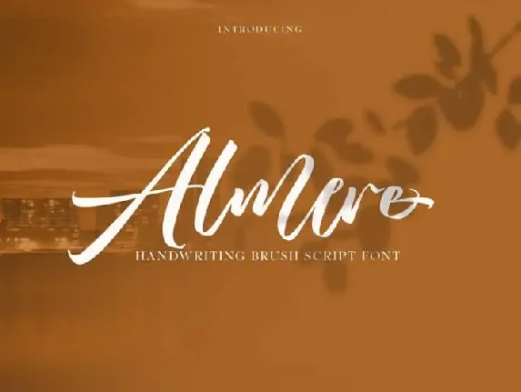 Almere Script font