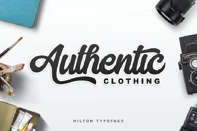 Hilton Script font