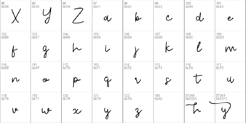 Bahary Handwritten font