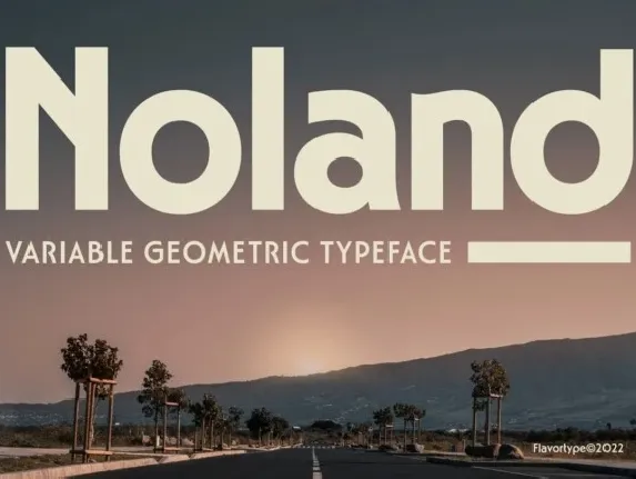 Noland font