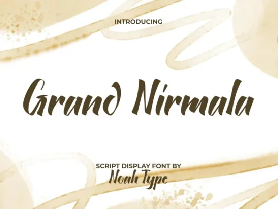 Grand Nirmala font