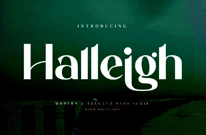 Halleigh font