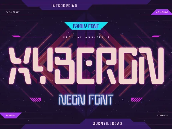 Xyberon font