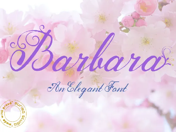 Murisa Barbara font