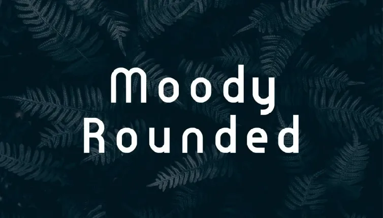 Moody Rounded font