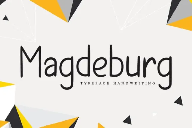 Magdeburg Handwritten font