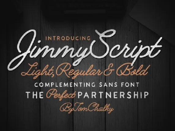 Jimmy Script font