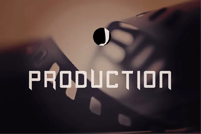 Production font