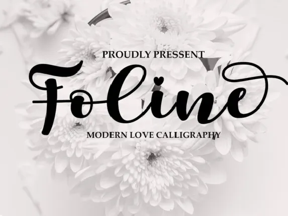 Foline font