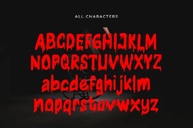 Horror font