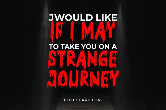 Horror font