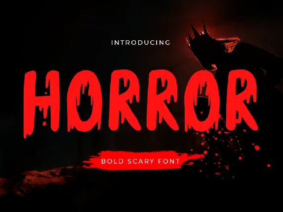 Horror font