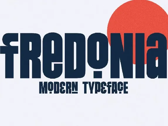 Fredonia font