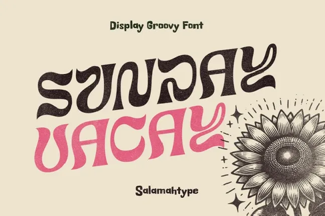 Sunday Vacay font