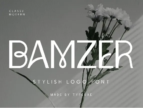 Bamzer font