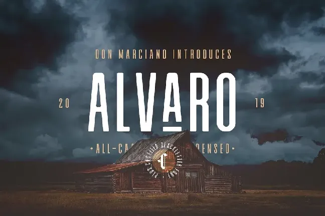 Alvaro Condensed Duo font