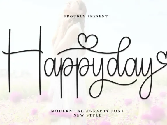 Happyday Script font