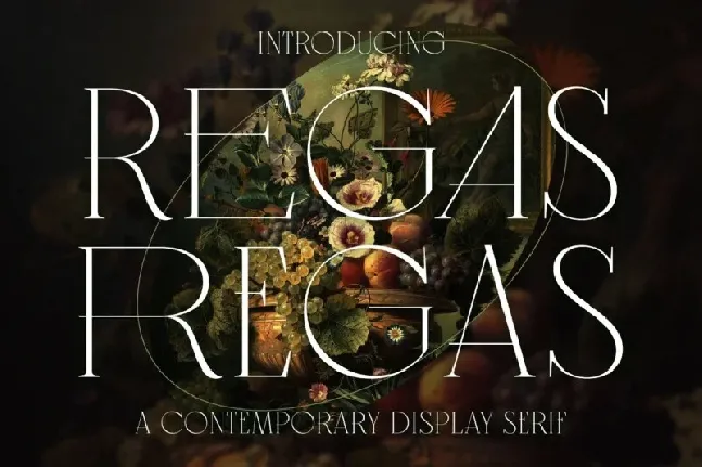 Regas font