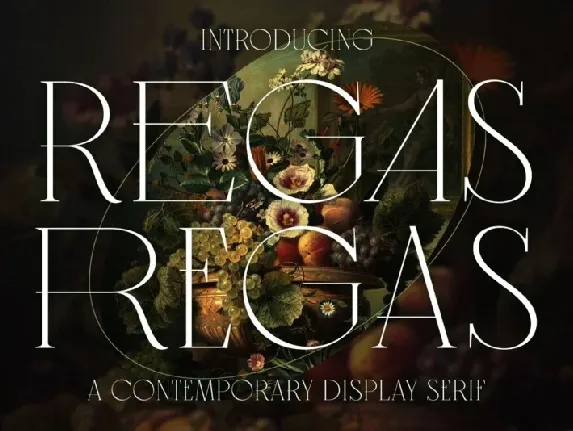 Regas font