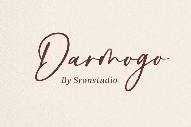 Darmogo Script font