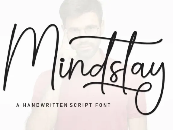 Mindstay Script font