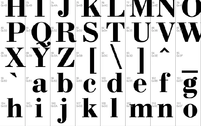 Bodoni font