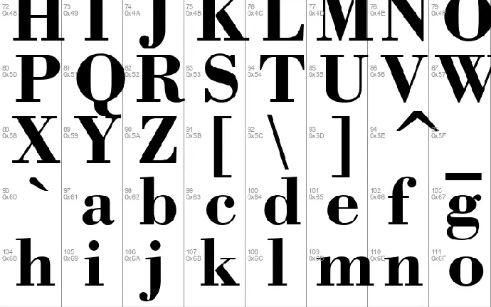 Bodoni font