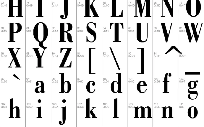 Bodoni font