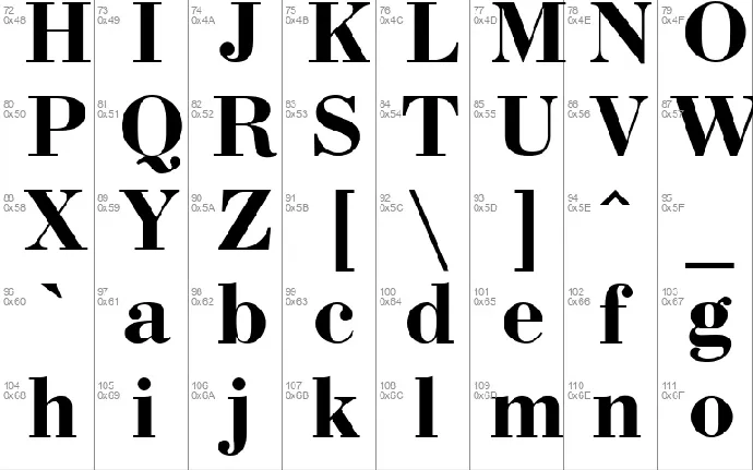 Bodoni font