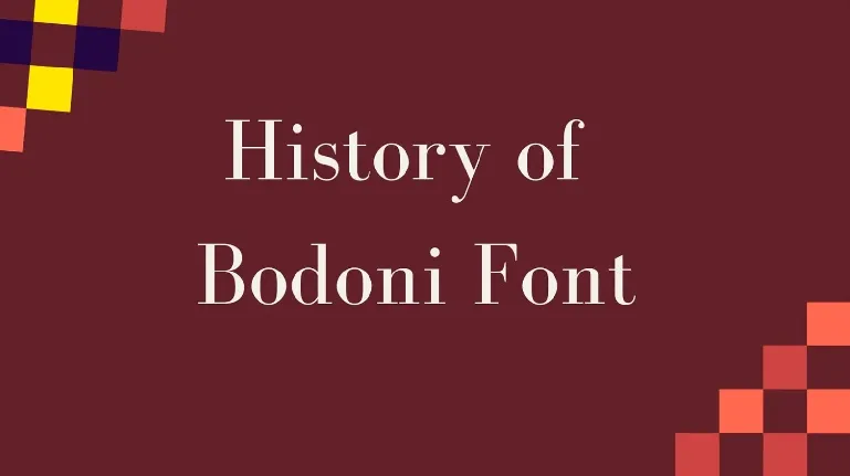 Bodoni font