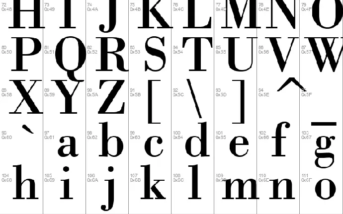 Bodoni font